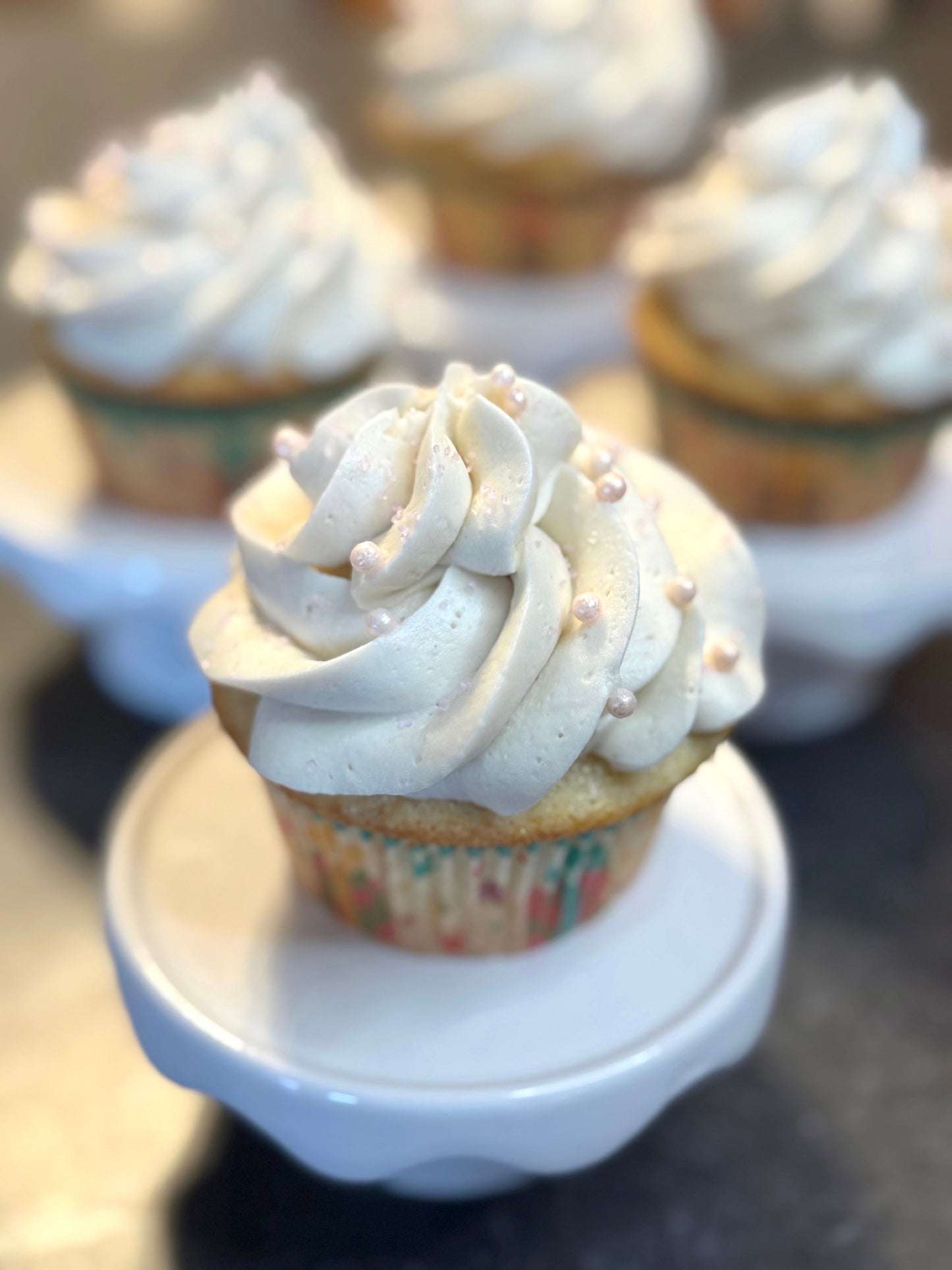 Vanilla Cupcakes with Vanilla Buttercream Frosting (Event)