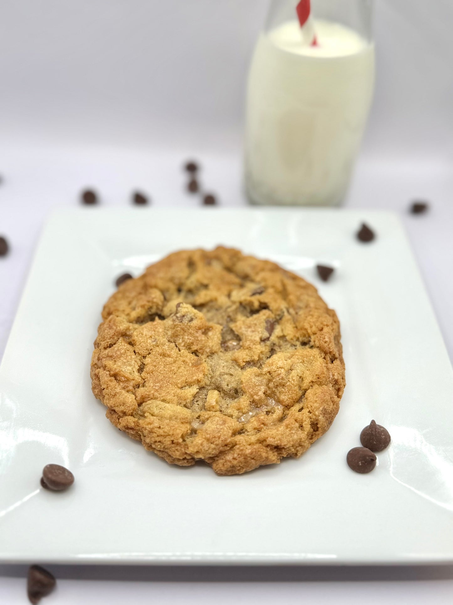 Peanut Butter Toffee Chocolate Chip Cookies