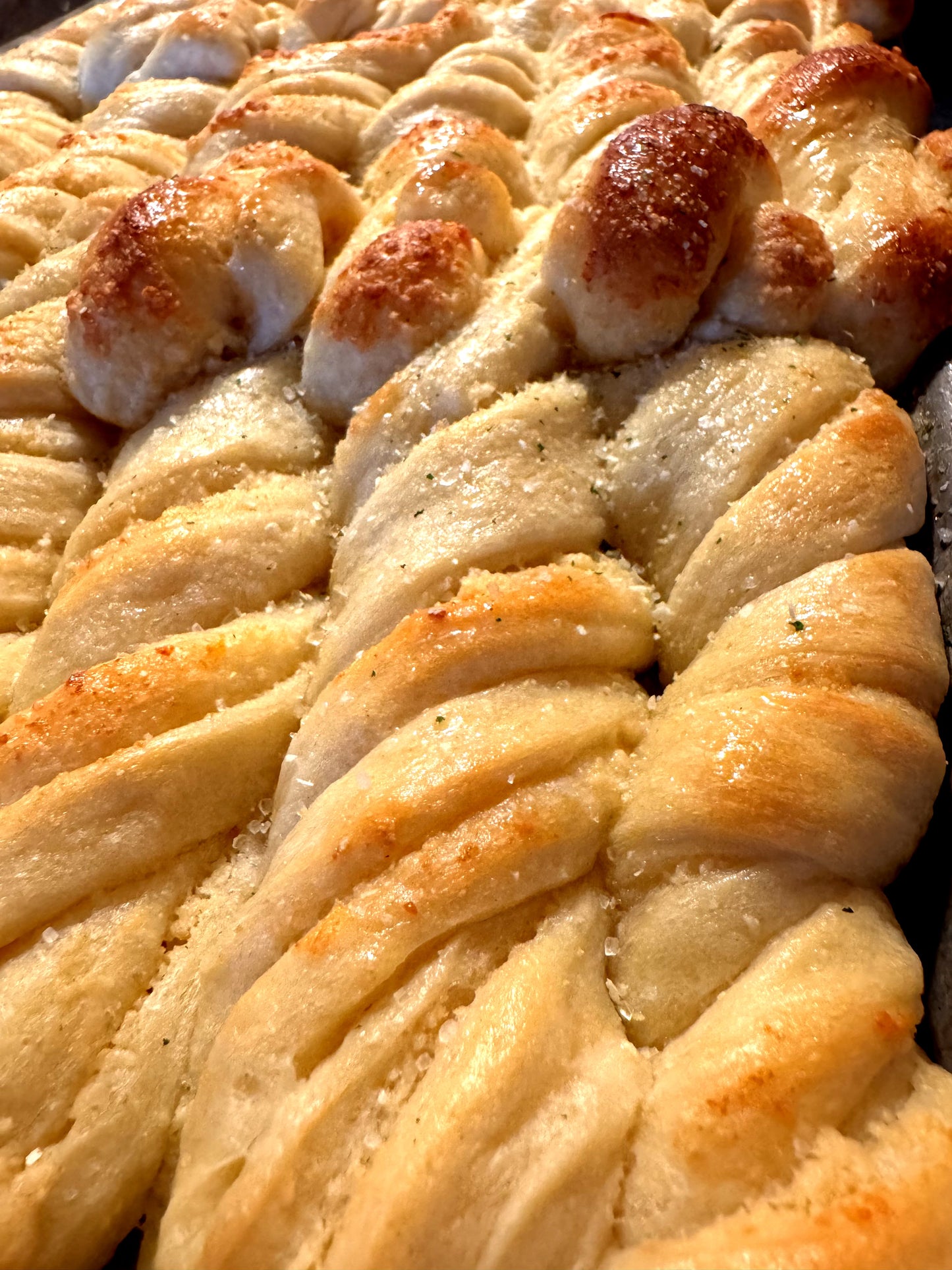 Parmesan Garlic Bread Twists (Event)